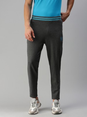 ONN Solid Men Silver Track Pants