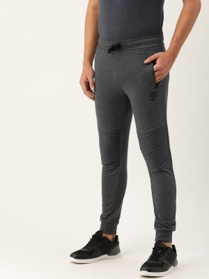 The Indian Garage Co. Solid Men Grey Track Pants