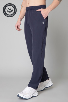 Turnfit Solid Men Dark Blue Track Pants