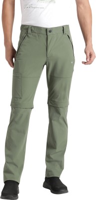 Wildcraft Solid Men Green Track Pants