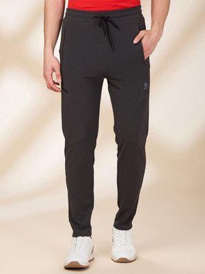 BEING HUMAN Solid Men Grey Track Pants