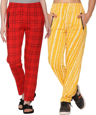 Weboasis Printed Women Multicolor Track Pants
