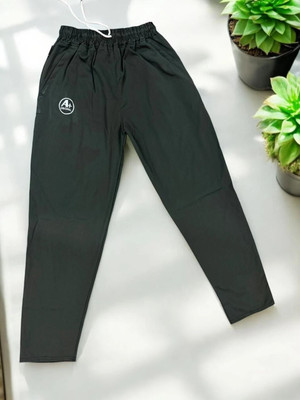FREAKK FITS Solid Men Dark Green Track Pants