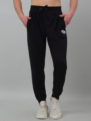 CANTABIL Solid Men Dark Blue Track Pants
