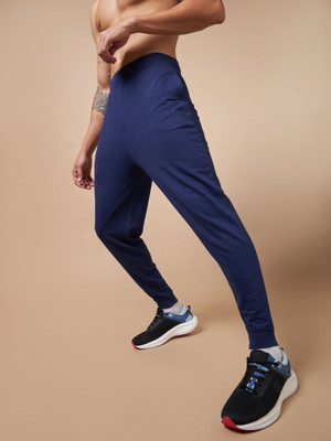 Cult Solid Men Blue Track Pants