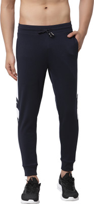 RED TAPE Solid Men Dark Blue Track Pants