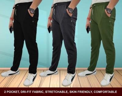 TohuBohu Solid Men Multicolor Track Pants