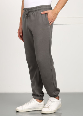 Alan Jones Solid Men Grey Track Pants