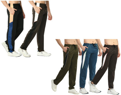 KAVYA Solid Men Multicolor Track Pants