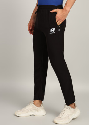 mank D Track Pant For Boys(Black, Pack of 1)