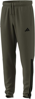ADIDAS Printed Men Green Track Pants