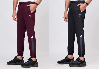 jorkk Solid Men Multicolor Track Pants