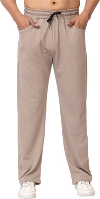 BUFFARO Solid Men Beige Track Pants