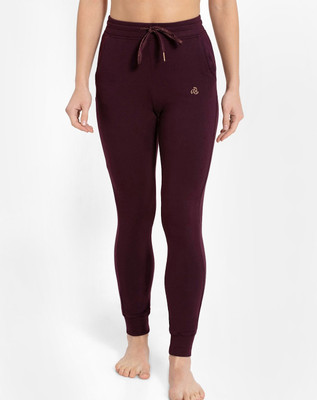 JOCKEY Solid Women Maroon Track Pants