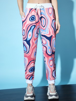 THE DRY STATE Printed Women Multicolor Track Pants