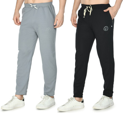 UTKARSH CREATION Printed Men Grey, Black Track Pants