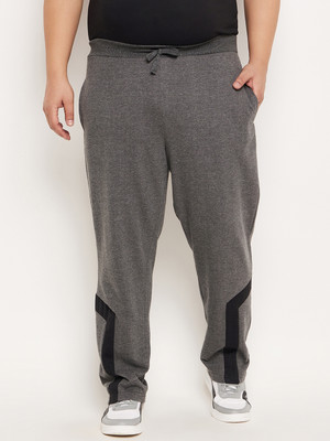 Austivo Solid Men Grey Track Pants