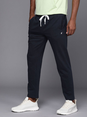 HRX by Hrithik Roshan Solid Men Blue Track Pants
