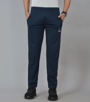 UNDERLOOP Solid Men Blue Track Pants