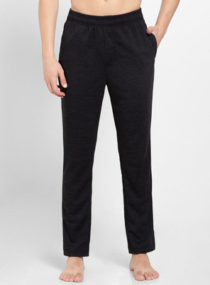 JOCKEY Solid Men Black Track Pants