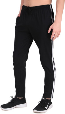 ATACI Solid Men Black Track Pants