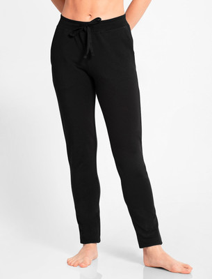 JOCKEY Solid Women Black Track Pants