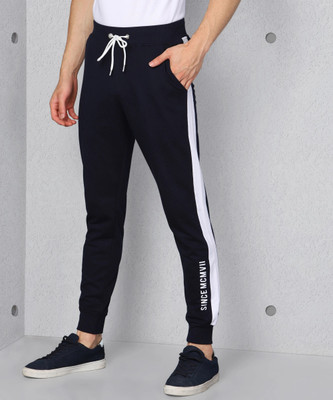 METRONAUT Solid Men Dark Blue Track Pants
