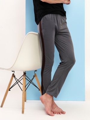 TT Solid Men Grey Track Pants