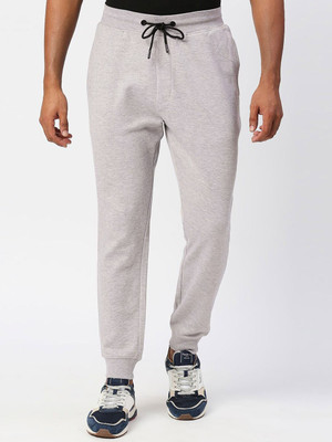 Pepe Jeans Solid Men Grey Track Pants