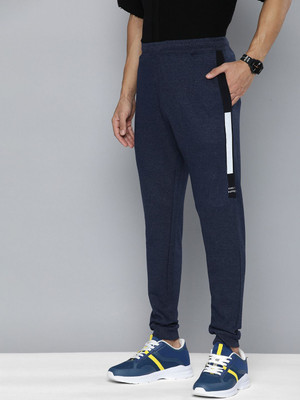 HRX by Hrithik Roshan Colorblock Men Blue Track Pants