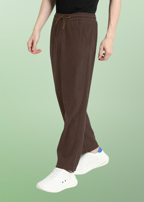 SUN BEAUTY FASHIONISTA HUB Regular Fit Men Brown Trousers