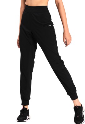 PUMA Run Fav Wvn Tapered Pant Solid Women Black Track Pants