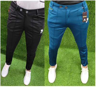 kkgarment Solid Men Multicolor Track Pants