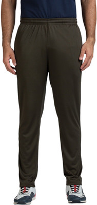 BLACK PANTHER Solid Men Green Track Pants