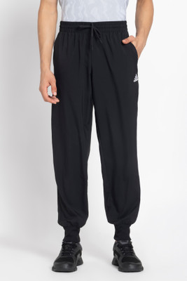 ADIDAS Printed Men Black Track Pants