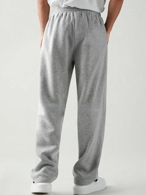 POSU TRENDZ Solid Men Grey Track Pants