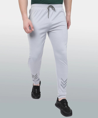 DONBALLER Solid, Printed Men Grey Track Pants