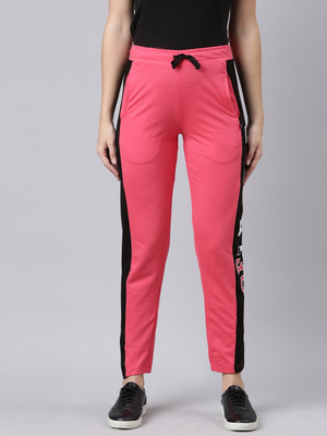 DIXCY SCOTT SLIMZ Graphic Print Women Pink Track Pants