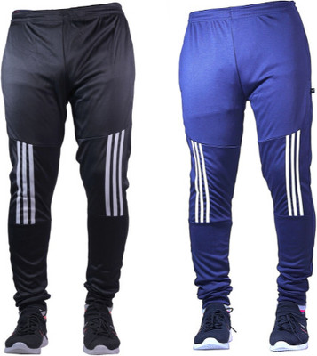 ACESPORRTS Striped Men Multicolor Track Pants