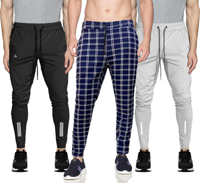 AVOLT Checkered Men Multicolor Track Pants