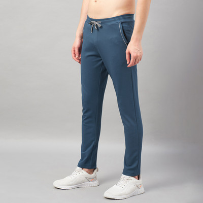 Mountain Colours Solid Men Blue Track Pants