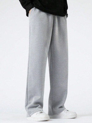 Daphne Maurier Loose Fit Men Grey Trousers