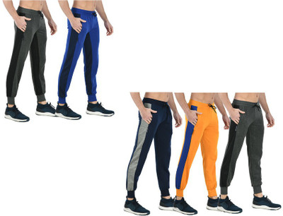 Indistar Colorblock Men Multicolor Track Pants