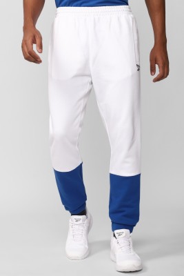 REEBOK Colorblock Men White Track Pants