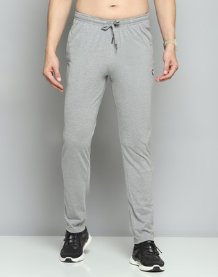 Cloak & Decker Solid Men Grey Track Pants