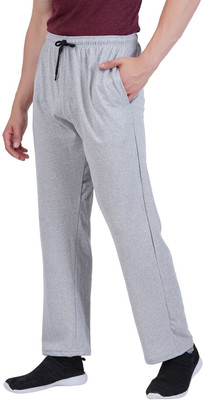 MNOP Solid Men Grey Track Pants