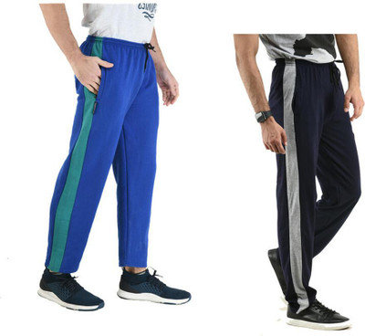 KAVYA Solid Men Multicolor Track Pants