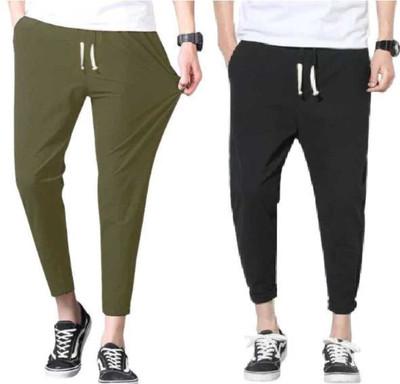 THE ARK Solid Men Multicolor Track Pants