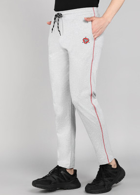 Moda Rapido Solid Men Grey Track Pants