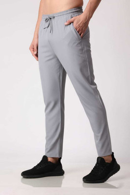 Gautam Enterprises Solid Men Grey Track Pants
